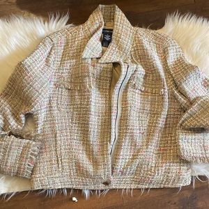 Calvin Klein Tweeted jacket multicolors